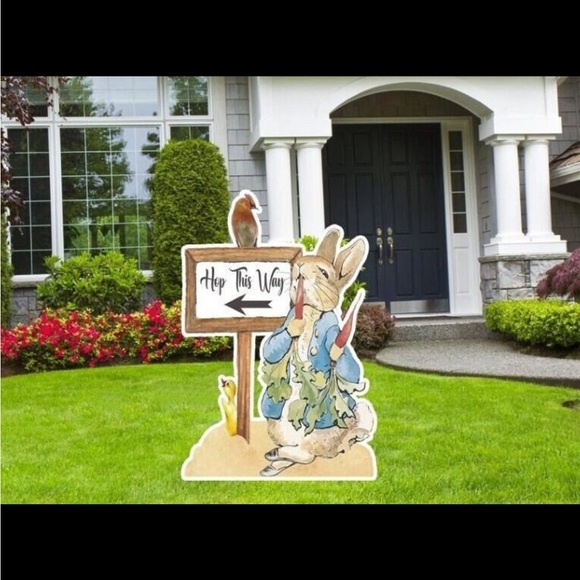 Peter Rabbit Yard Sign - Picture 2 of 2